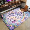 1PC Unicorn Fantasy Non-Slip Floor carpet, Office, family, bedroom, Studio - Large Area Rug, Vibrant Colors-C0497