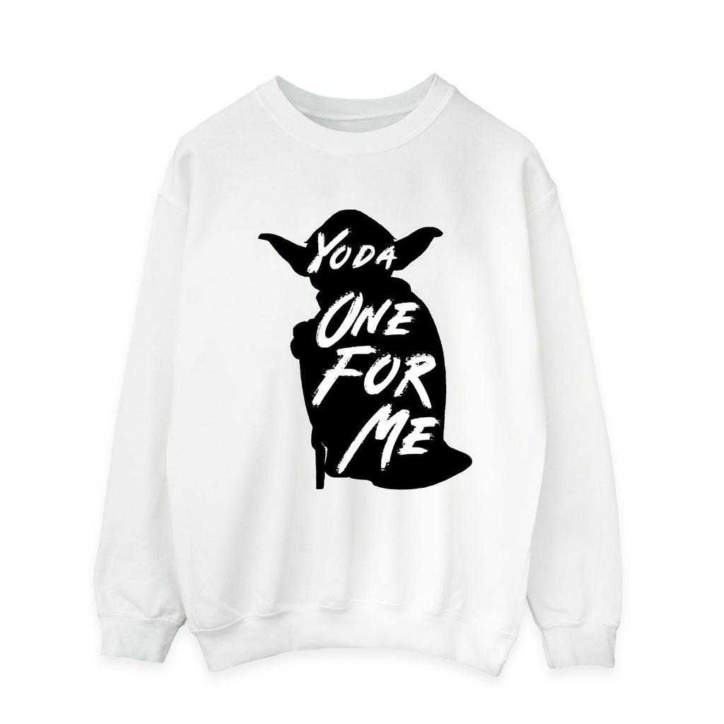 Star Wars Mens Yoda One For Me Sweatshirt