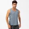 Men's Fitness Tank Tops Fitness Sleeveless Shirt Male Breathable Sports Undershirt Running Camping Gyms Bicycling Vest 6 Colors