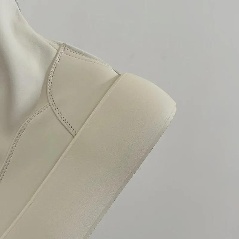 Мода 2024 осень новые черные женские ботильоны модные ретро высокие женские туфли с круглым носком женские туфли на низком каблуке с пряжкой на ремне короткие ботинки