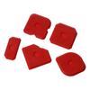 Red Caulking Tool Silicone Grouting Scraper Convenient Silicone Sealant Tool  Home