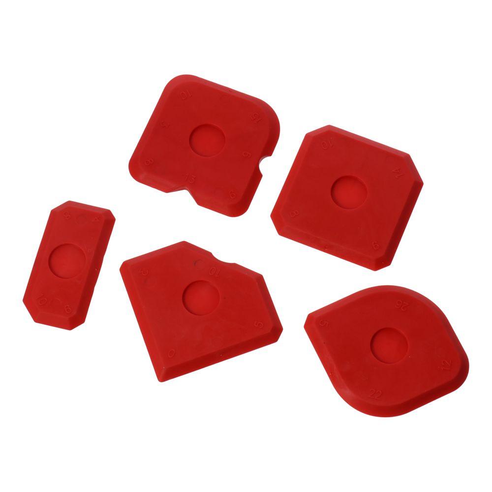 Red Caulking Tool Silicone Grouting Scraper Convenient Silicone Sealant Tool  Home