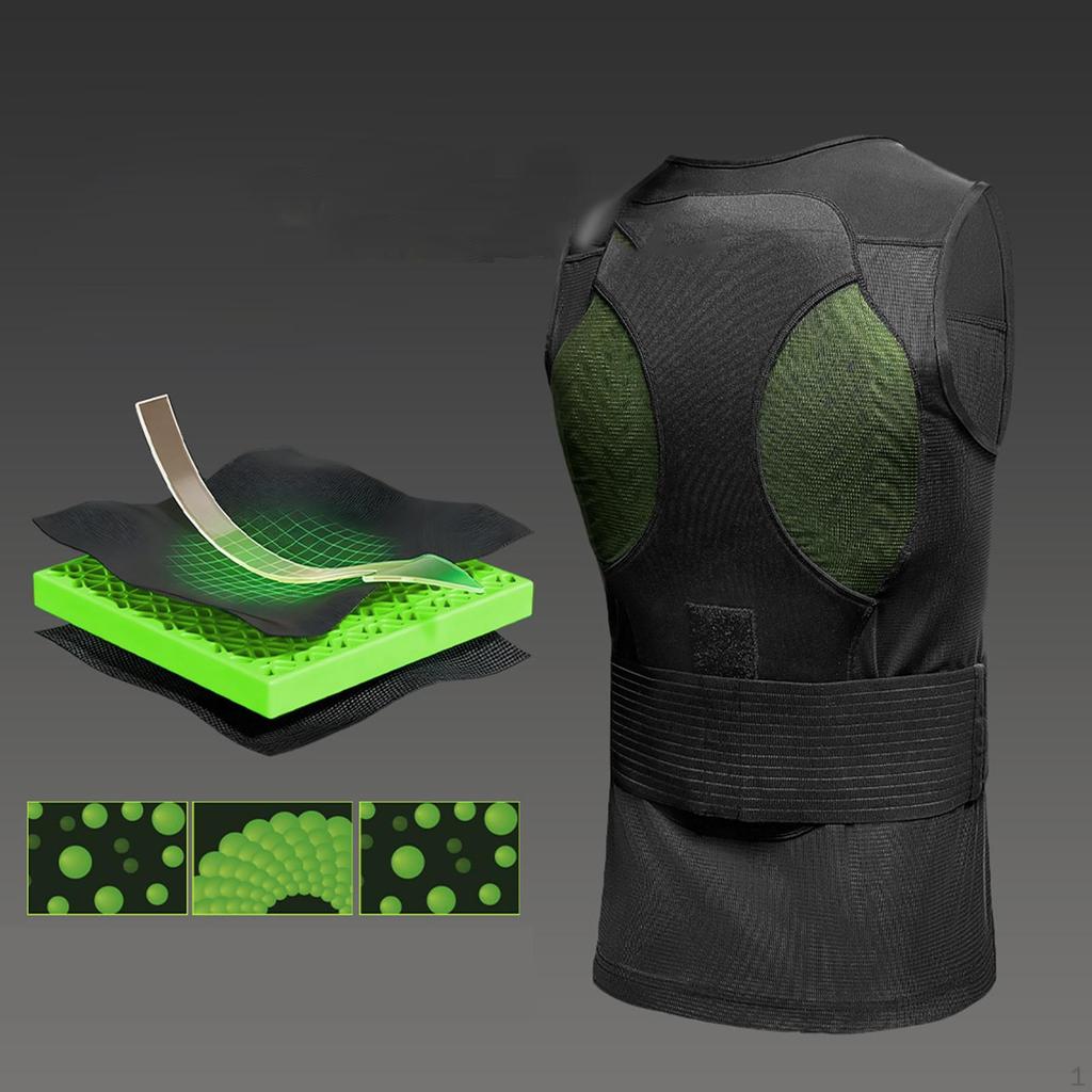 Жилет с защитой спины для мужчин, оборудование, аксессуары, амортизация, езда, велоспорт, гонки