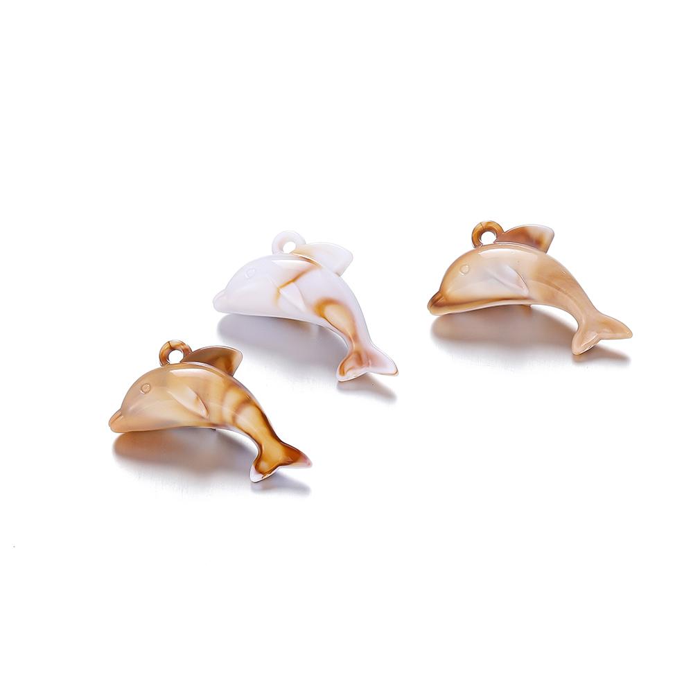 10/20Pcs/Lot Mix Acrylic Shell Conch Starfish Charm Pendants for DIY Women Earring Bracelet Necklace Jewelry Making Accessories
