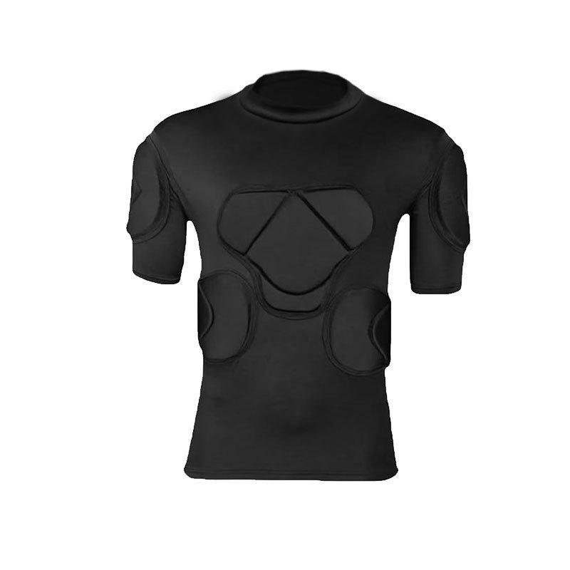 Custom Anti-collision Long-sleeves Football Goalkeeper Rugby Jersey Ski Chest Hip Protection Ice Hockey Protection Underwear Set