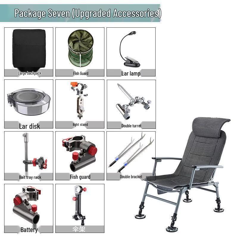 Yi Ning All-Terrain Multi-functional Folding Fishing Chair