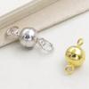 10Pcs Magnetic Lobster Clasps Buckle Hook Round Ball DIY Jewelry Making Findings