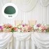 4 Pieces Foam Half Balls Hemispherical Plant Foams Accessories Blocks Green for Garden Birthday
