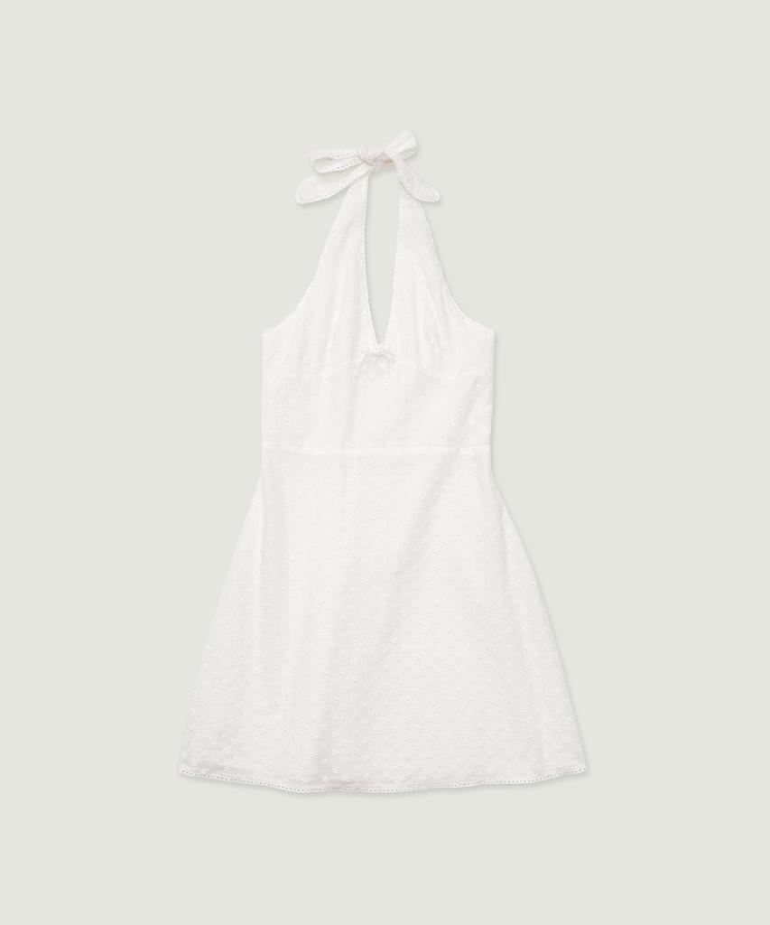 Grove Catherine Halter One-Piece (White)