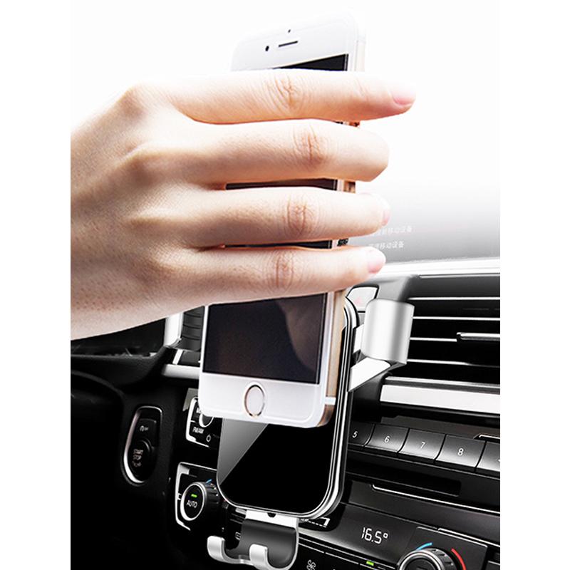 Gravity Car Phone Holder Car Air Vent Clip Mount Mobile Phone Holder For MAN TGX TGM TGA TGS TGE Accessories