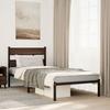 VidaXL Bed Frame Without Mattress with Headboard 90x190 Cm, Single Bed, Bedroom Furniture, Guest Bed, Bed, 4017143