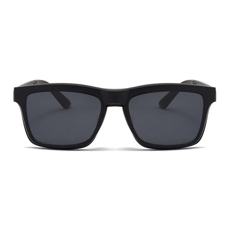 5 Линз Магнитный Зажим Солнцезащитные Очки Квадратные Мужские Серая Рамка Индивидуальные Очки по Рецепту Женские Миопия