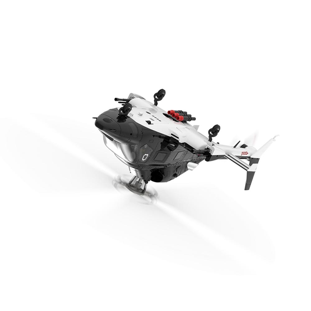 YUXIANG RC Вертолет F02-V 3D Полет Самолет 6-канальный Двойной Бесколлекторный Двигатель 6-осевой Гироскоп Масштаб 1/34 Airwolf Вертолет с Дистанционным Управлением