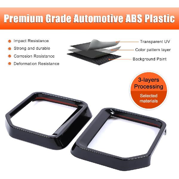 Козырек от дождя для зеркала заднего вида, совместимый с Toyota Land Cruiser Prado 250 J250 LC250 2024 2025, аксессуары