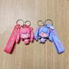 Hatsune Miku Cartoon Girl PVC Keychain Figurine – Cute Backpack Charm & Small Gift