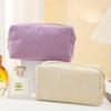 Reusable Corduory Women's Cosmetic Zipper Bags Women Kids Travel Makeup Case Accessories Student Pencil Case Pouch