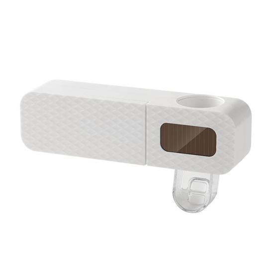 УФ-дезинфицирующее средство для зубных щеток, 3 слота, USB-зарядка, настенный дозатор зубной пасты для ванной комнаты, держатель для электрической зубной щетки, коробка