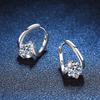 S925 Silver Moissanite Female Earrings Drop Fashion 1 Carat D Color Moissanite Earrings For Girl Birthday Gifts