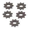 Chain Sprocket T8F 9T Steel Engine Sprocket for 47cc 49cc Pocket Bike Scooter ATV