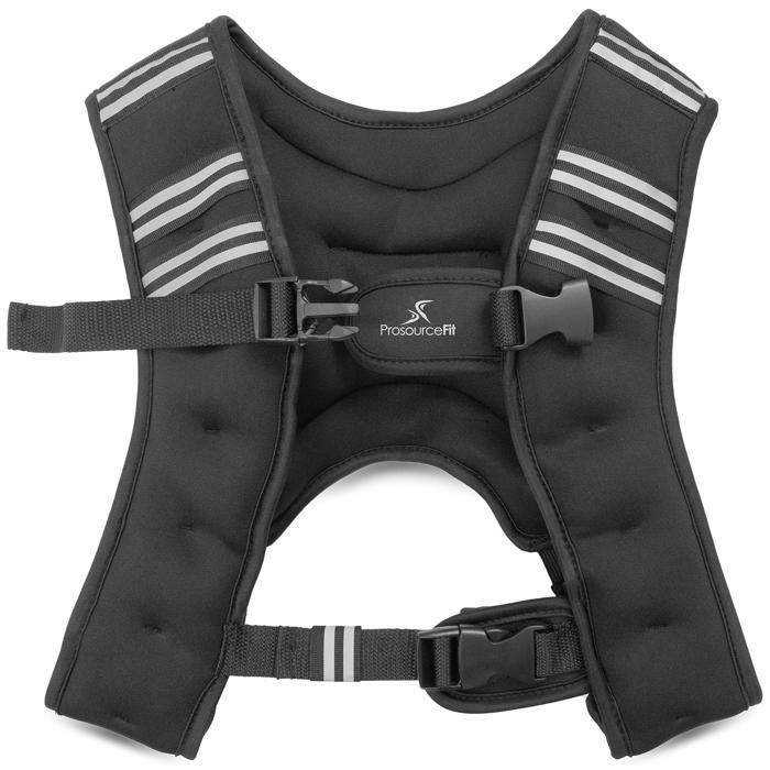 Gilet De Musculation - ProsourceFit - Ps-1154-fwv-10 - 2,7 À 5,4 Kg - Sangles Réglables - Taille Unique