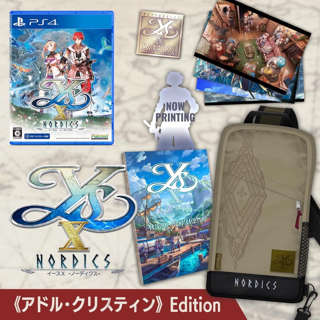 Версия ПО Ys X -NORDICS- Adol ChristineEdition