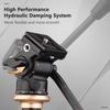 Компактная камера Andoer, видеоголовка с жидкостной головкой, панорамирование, наклон, головка штатива, панорамная шаровая головка, крепление для штатива, алюминий