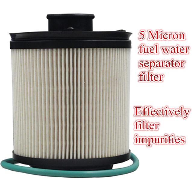 iFJF FD-4615 6.7 Powerstroke Fuel Filter Replacement for 2011-2016 Ford F250-F550 Super Duty 2016 F650-F750 6.7L V8 5 Micron Water Separator Kit