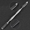 Stainless Steel Dual Heads Makeup Toner Spatula Mixing Stick Foundation Cream Mixing Tool Cosmetic Make Up Tool