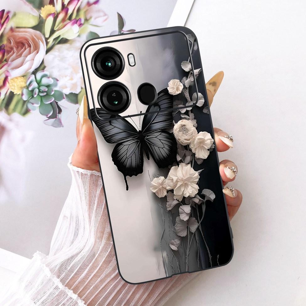 Чехол для ITEL P40 Чехол P662L Силиконовый Милый Кот Модный Забавный Расписной Funda Для P40 ITEL P 40 Корпус Телефона