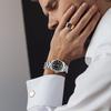 Аналоговые Стильные Деловые Нержавеющая Сталь Кварцевые Светонакопительные Дата Японская Инструкция Черные Мужские Часы, Циферблат, Сталь, Механизм, Стрелки, Водонепроницаемые,