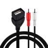 RCA Male Male Plug Extension Cable Video Extension Cables USB Female to RCA Male Cable Audio Cable