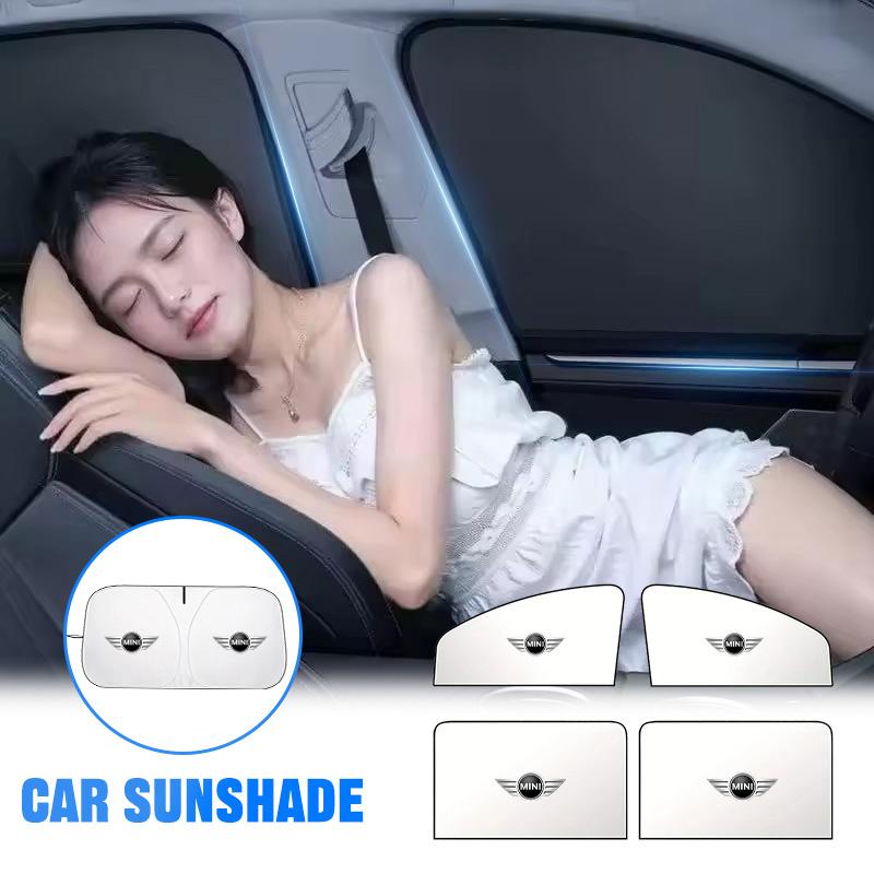 AAAQQ1 Full Car Sunshade Curtain Auto UV Protect Curtain Films For BMW Mini Cooper R50 R53 R55 R56 R60 R61 F54 F55 F56 F60 Clubman