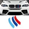 3 шт. наклейки на переднюю решетку автомобиля для BMW E70 2008-2013 X5 Series M350I M Performance M наклейки Sport M Стайлинг