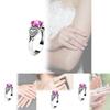 Fashionable Heart Shaped Pink Zircon Crystal Ring With Silver Plated Adjustable Band For Women