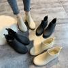 Woman Rain Boots  Spring Autumn Waterproof Ankle Boot For Women Shoes Low Heel Rain Boots Non-Slip Ladies Shoes Plus Size