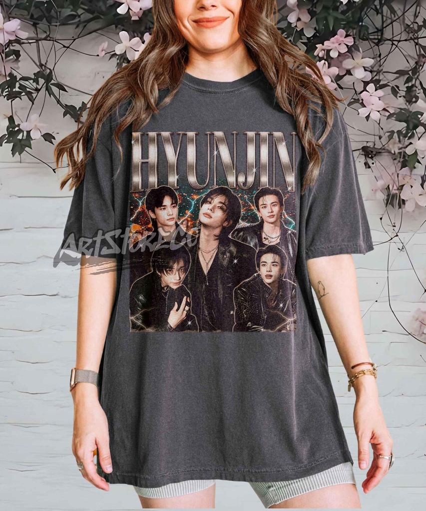 Рубашка Хёнджина, Ретро футболка K-Pop