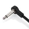 Ggiant AC-8 Guitar Effect Pedal Flat Patch Cables 6 Inch Length with 1/4 Inch Right Angle