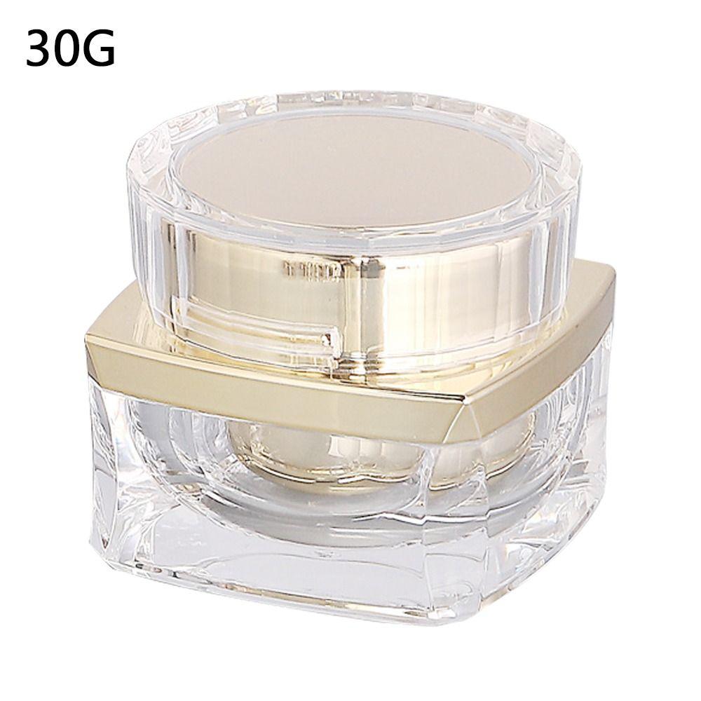 5g 10g 20g 30g 50g Square Empty Makeup Jar Transparent Cosmetic Container Eye Cream Packaging Jar