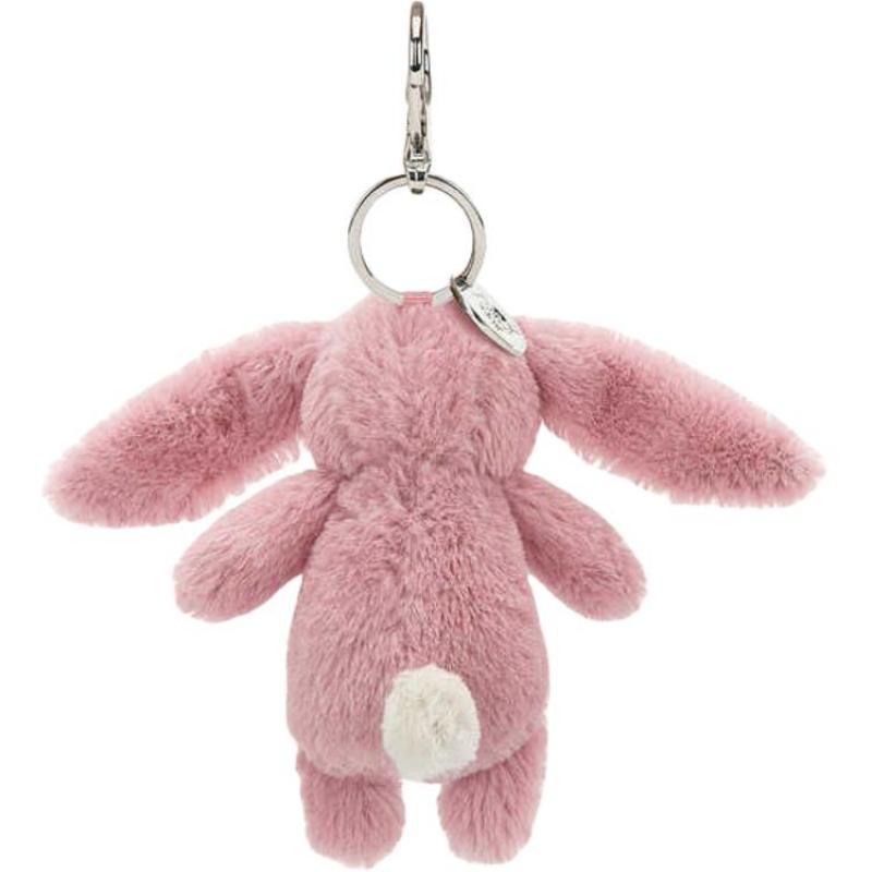 Jellycat Серия Зайчик Бонни Кукла Плюшевый Подвеска Розовый Тюльпан Застенчивый 8 см Высота