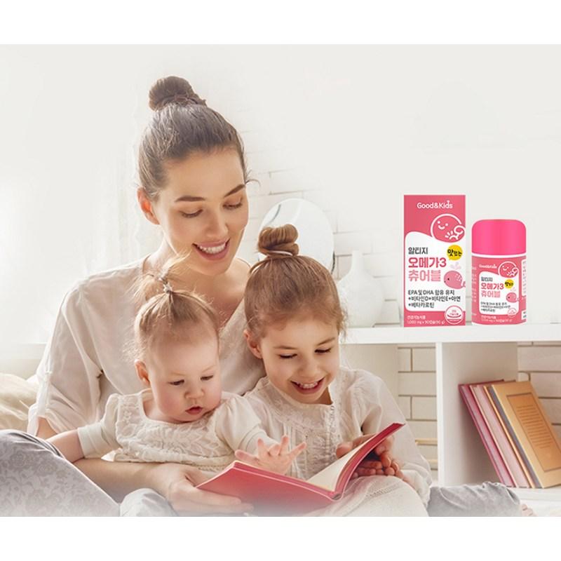 Good & Kids Delicious Omega 3 Chewables, 90 Tablets, 1 Unit