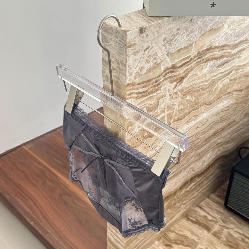 Женские летние тонкие модельки с бантиком и кружевом из чистого хлопка, прозрачные трусики-слипы треугольной формы со средней посадкой