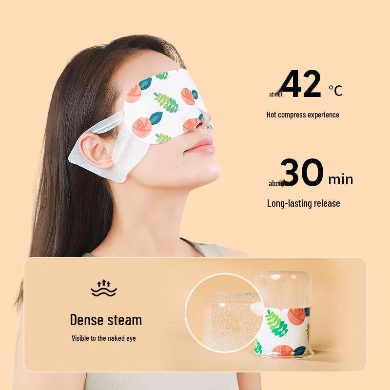 Самонагревающаяся паровая маска для глаз Doctor Kangaroo Лавандовая