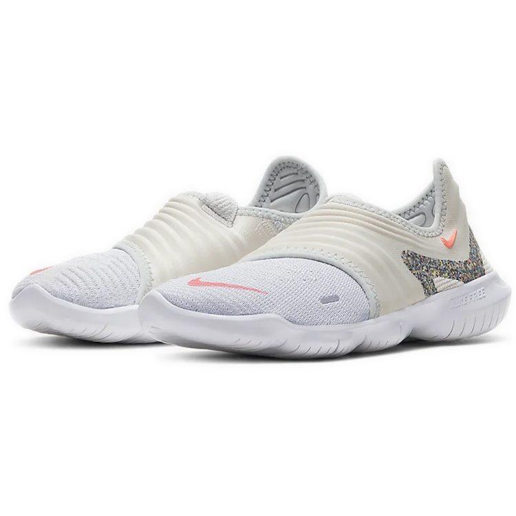 Nike Free RN Flyknit 3.0 Versatile Slip Resistant Lightweight Non slip Lightweight Low top Running Shoes Women's BV7782-001
