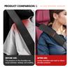 cxdjmy1 For Mitsubishi 1/2PCS Car Seat Belt Cover Adjustable Ice Silk Safety Protection Shoulder Pad Outlander Lancer Cross Colt Xpander