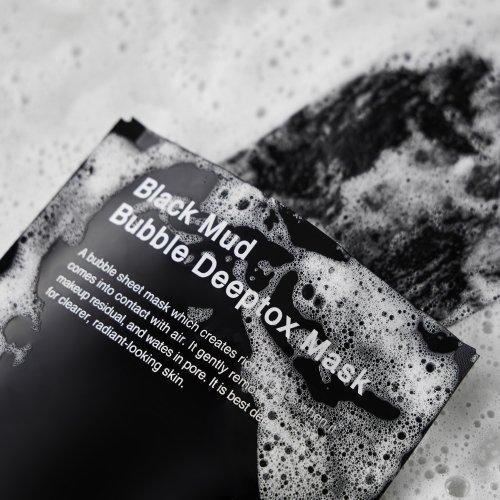 Milk Touch Black Mud Bubble Detox Mask (5 Sheets/1 BOX)