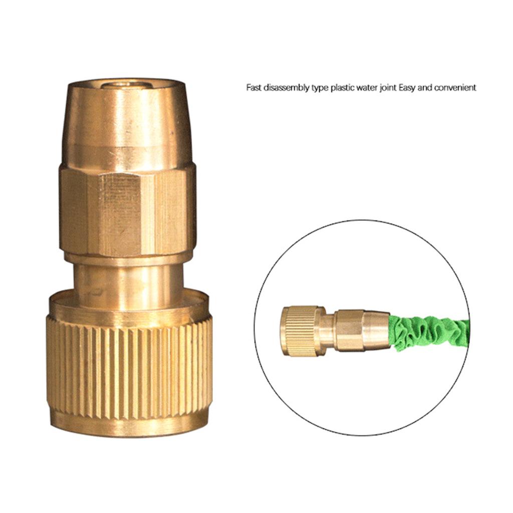 3/8-дюймовый латунный телескопический соединитель для труб, соединители для водопроводных труб, расширяемые выдвижные фитинги для мойки автомобилей