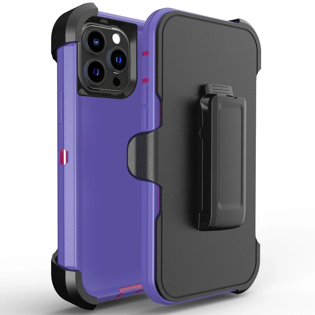 Роскошный чехол-броня OTT Armor BOX для IPhone 17 Air 16 15 14 Plus 13 12 Pro Max Мягкие бамперы с зажимом для ремня Защитная жесткая крышка