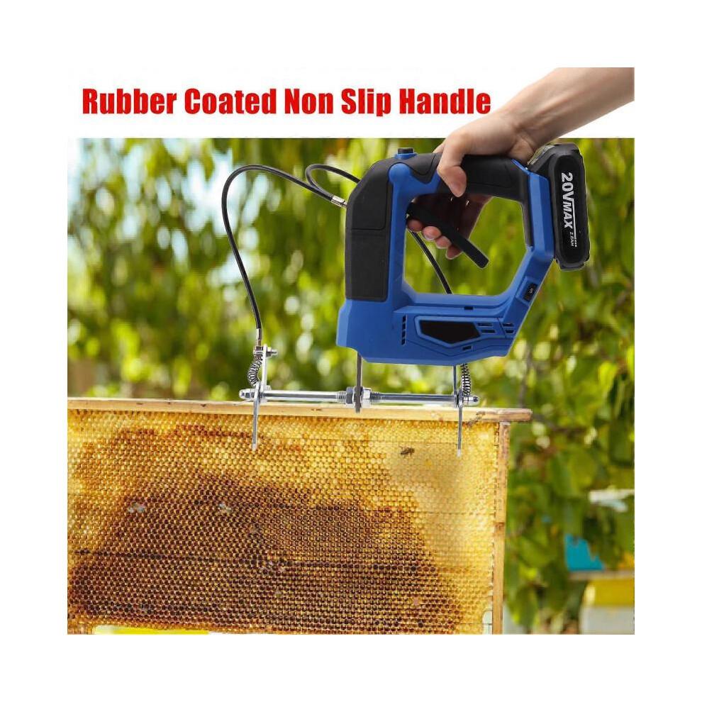 Electric Bee Remover Brushless Handheld Electric Bee Shaker Rechargeable Cordless Electric Shaker for Bee 100‑240v EU Plug Blue