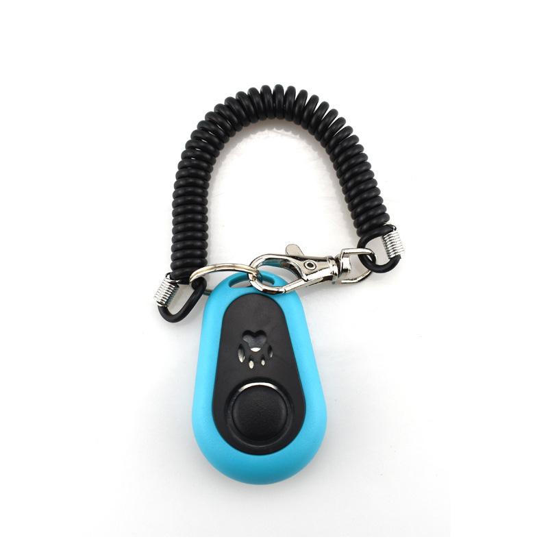 Дрессировка собак Кликер Регулируемый ремешок на запястье Дрессировщик кликов для домашних собак Вспомогательные инструменты Портативные инструменты для дрессировки домашних собак Товары для животных