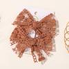2Pcs/Set Cute Solid Lace Cutout Bowknot Hair Clips for Baby Girls Handmade Bows Hairpin Barrettes Headwear Kids Hair Accessories